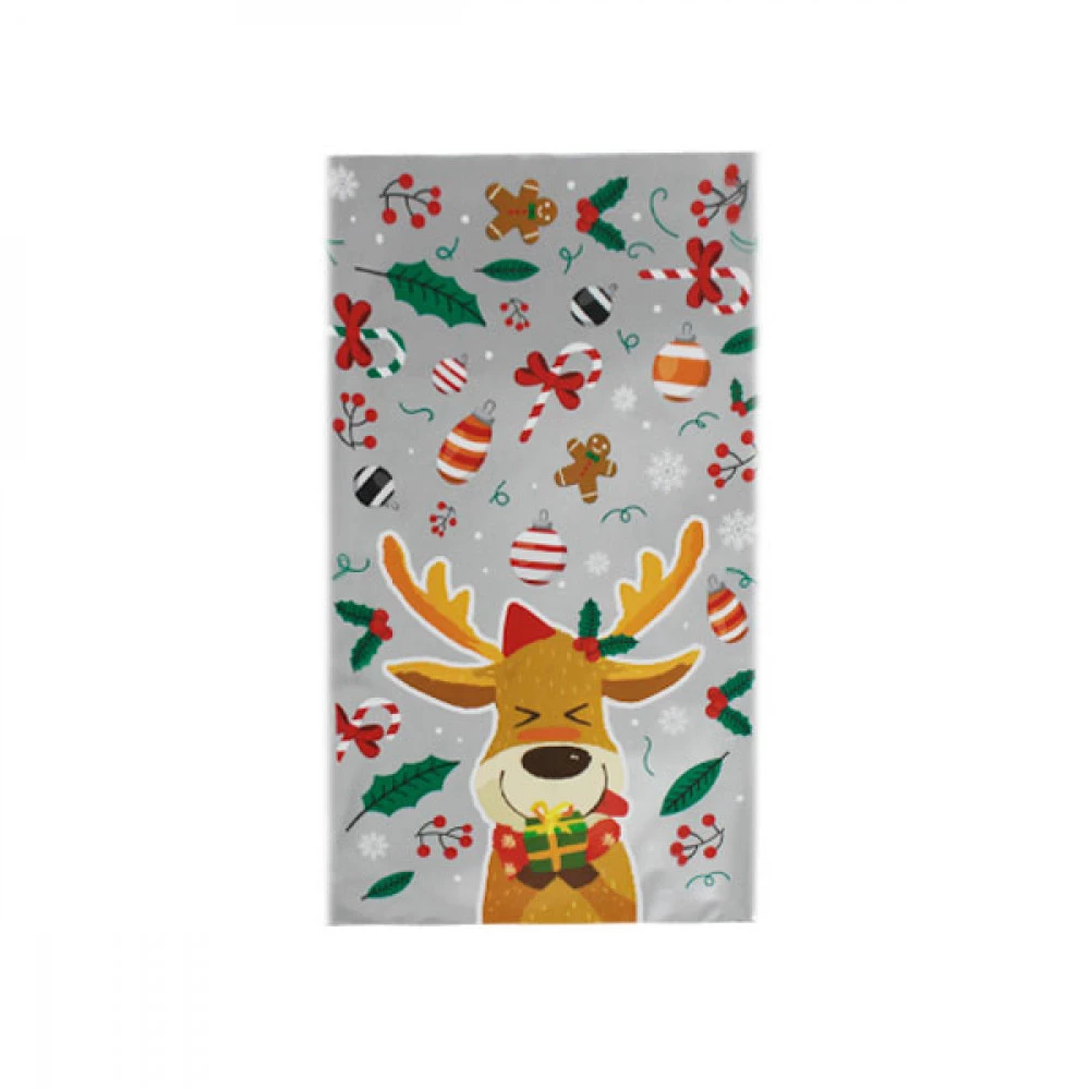 Пакет пакувальний 30 х 20 "Новий Рік" фольга маленький