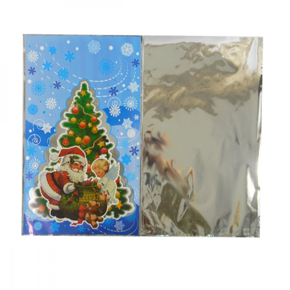 Пакет пакувальний 40х25 "Новий Рік" фольгований великий