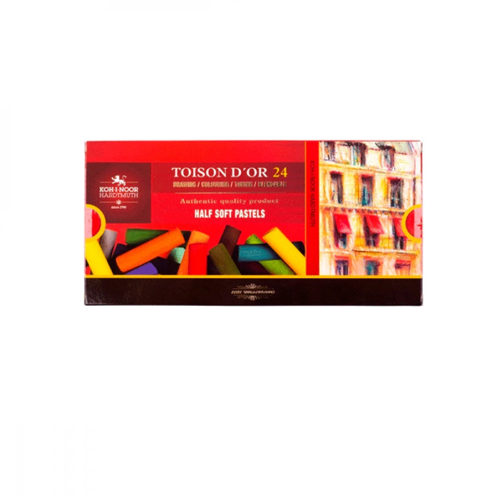 Крейда-пастель "KIN" 8544 "TD`OR" 24 кольори