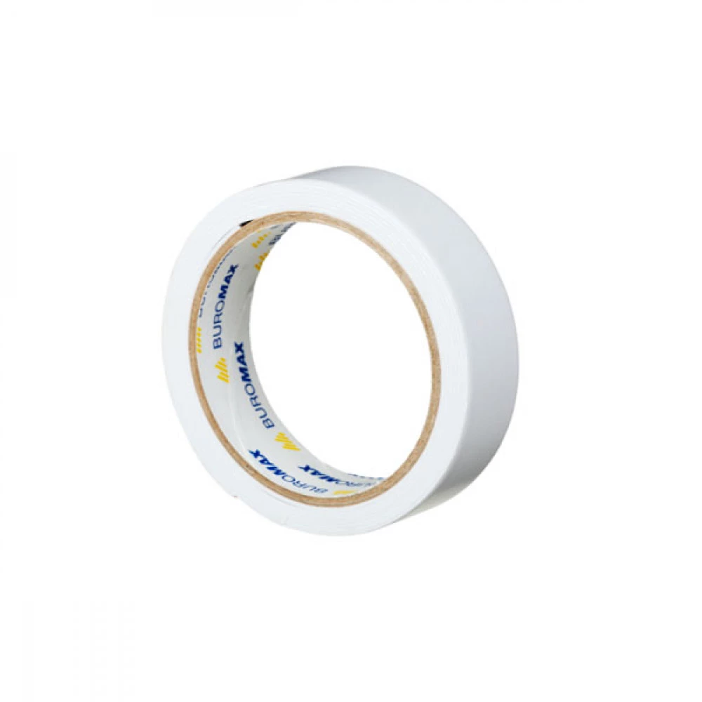 Скотч 24 мм * 2 м "BuroMAX" BM7514 двосторонній пінний
