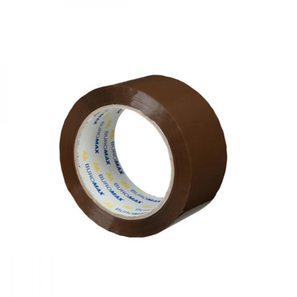 Скотч 48*90 метрів BuroMAX 7025-01 коричневий