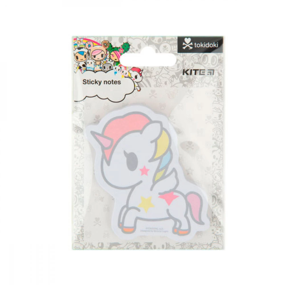 Блок паперу з липким шаром 70х70 50 аркушів Kite TK22-298-1 TK-1 Tokidoki