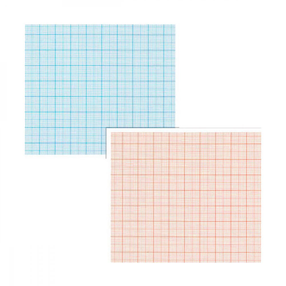 Папір масштабний координат А4 ВБ-56/4101 (300 х 200 мм) блакитний