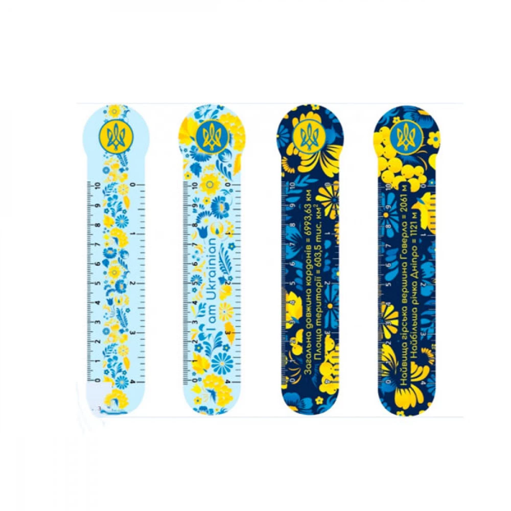 Закладка для книг CFS CF69111-01 Vyshyvanka (4шт) пластикові