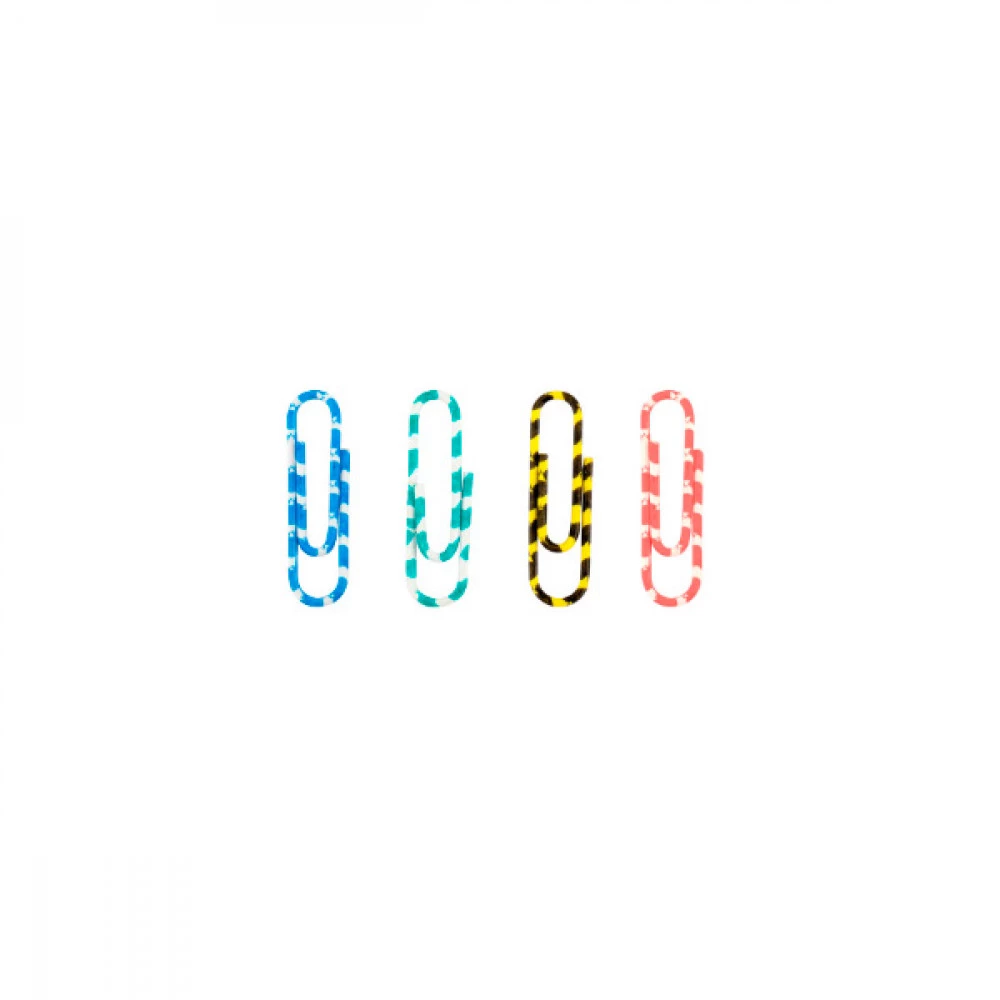 Скріпки 28 мм "Axent" 4114 (100 шт) зебра