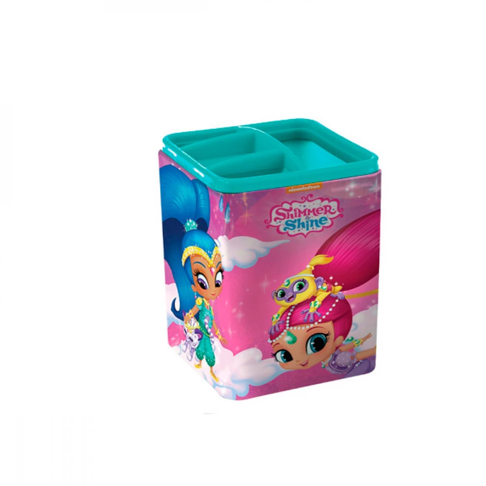 Підставка-склянка для ручок "Kite" SH18-105 "Shimmer and Shine" квадратна