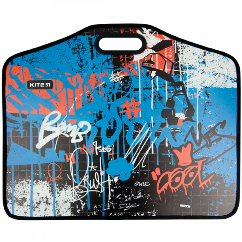 Портфель пластиковий 1відділення А3 Kite K22-208-02