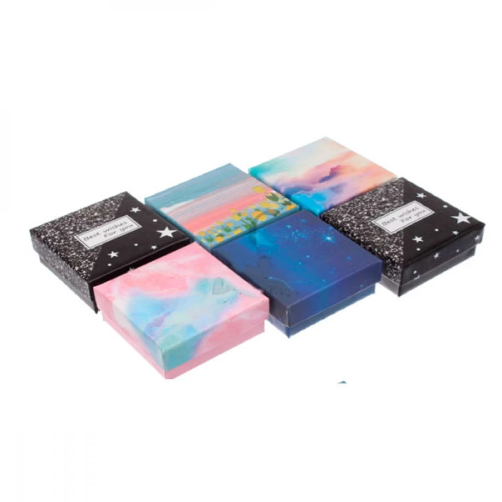 Коробка для біжутерії 7,5х7,5х3,5см 65-2546