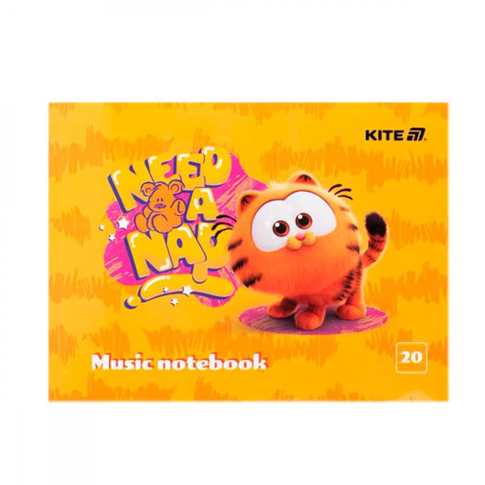 Зошит для нот А5 Kite GF21-405 20л
