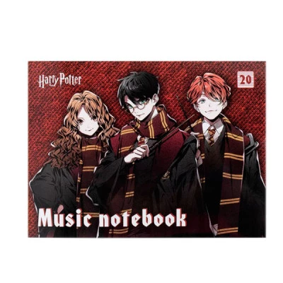 Зошит для нот А5 Kite HP25-405 Harry Potter 20л