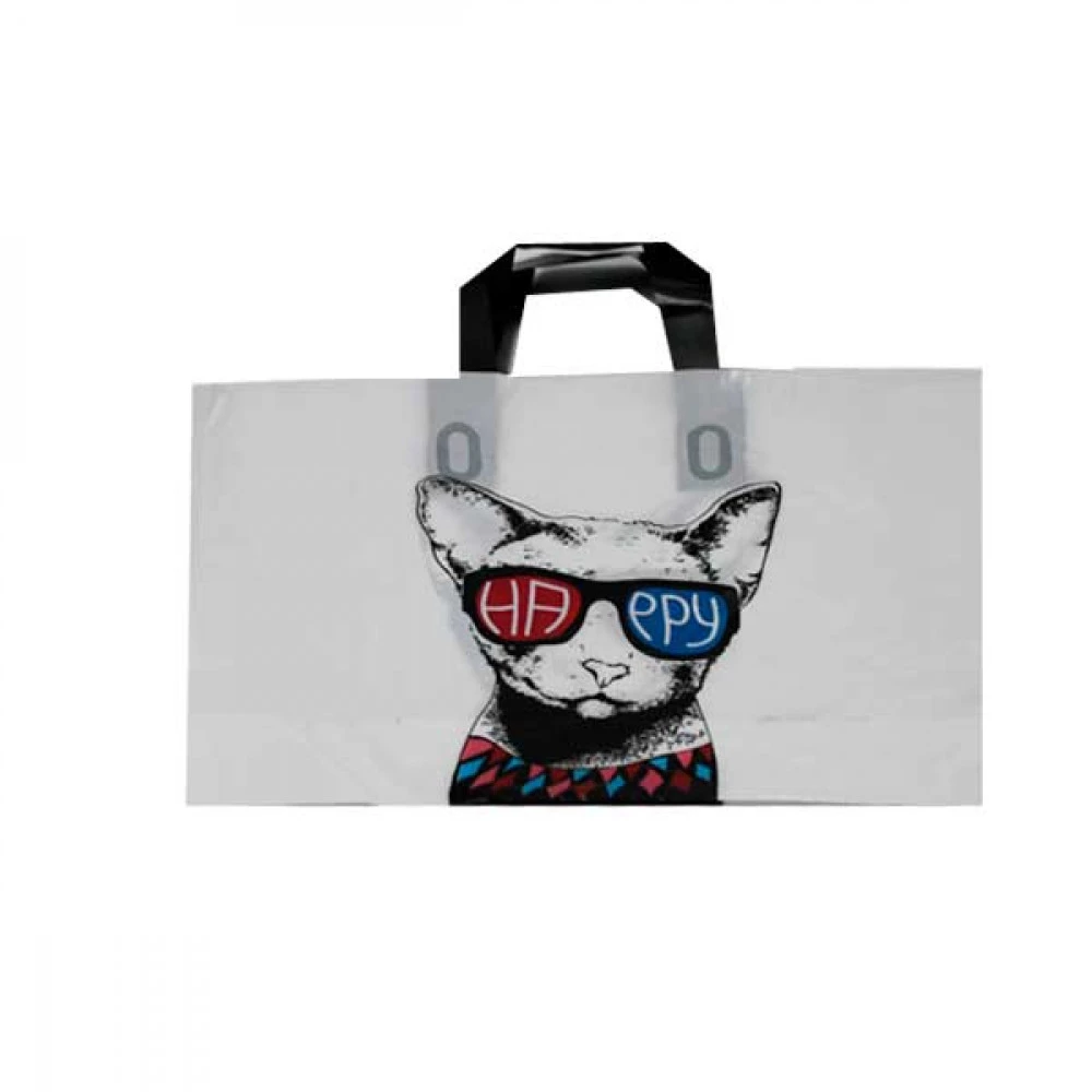 Пакет із петлевою ручкою 35*25см Собачка