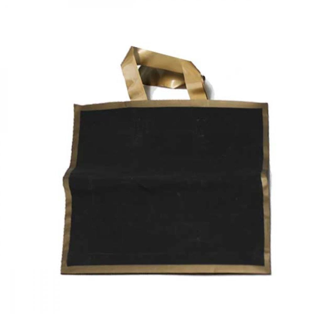 Пакет із петлевою ручкою 35*30см чорний
