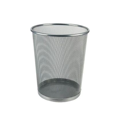 Кошик для паперу металева сіточка Axent 2119-03 срібляста