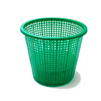 Кошик для паперів сітчастий зелений