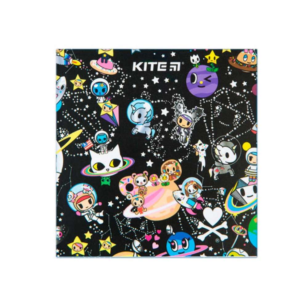 Блок паперу з липким шаром120х120 мм 120 аркушів tokidoki Kite TK22-477-1