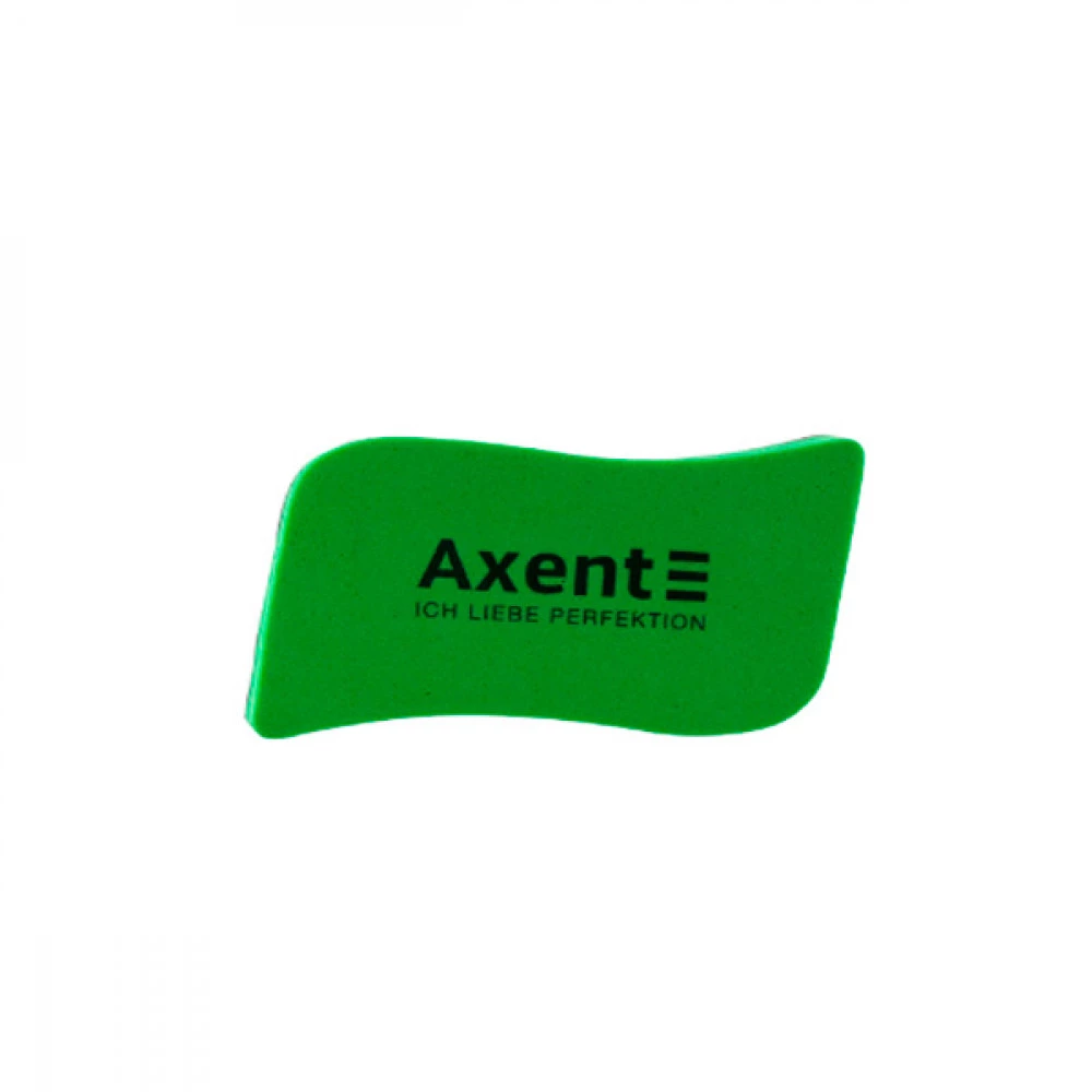 Губка для дошки "Axent" 9804-05 із магнітом зелена