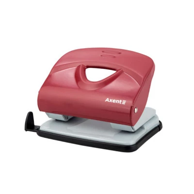 Діркопробивач Axent 3930-06 Exakt (30 листів металевий на 2 відвести) червоний