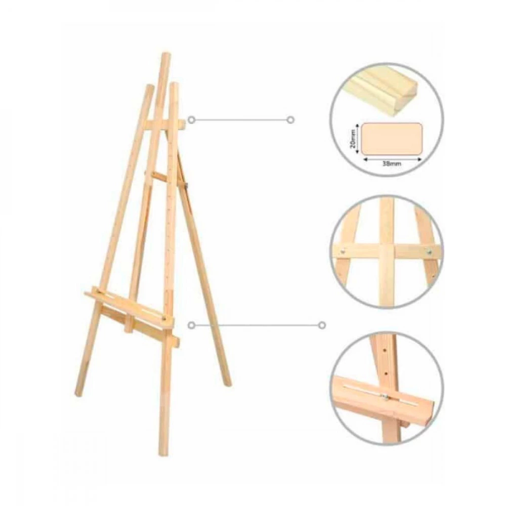Мольберт 71х80х142 ROSA Talent без бігунка №40