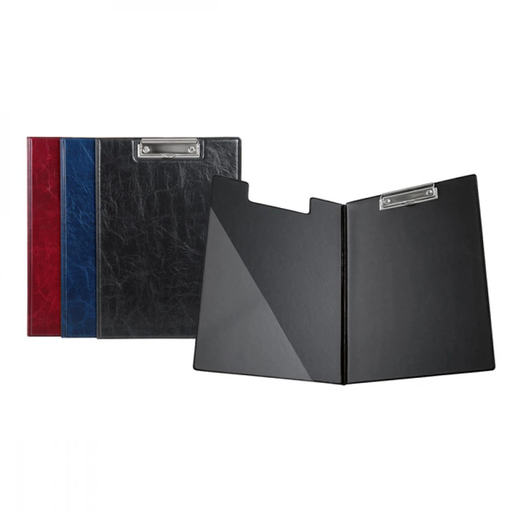 Папка-планшет А4 з кліпсою "Aхent" 2514-01 чорна