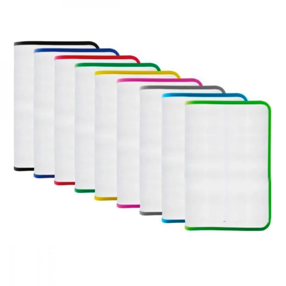 Папка пластикова А4 Economix E31644-99 на блискавці прозр.MIX