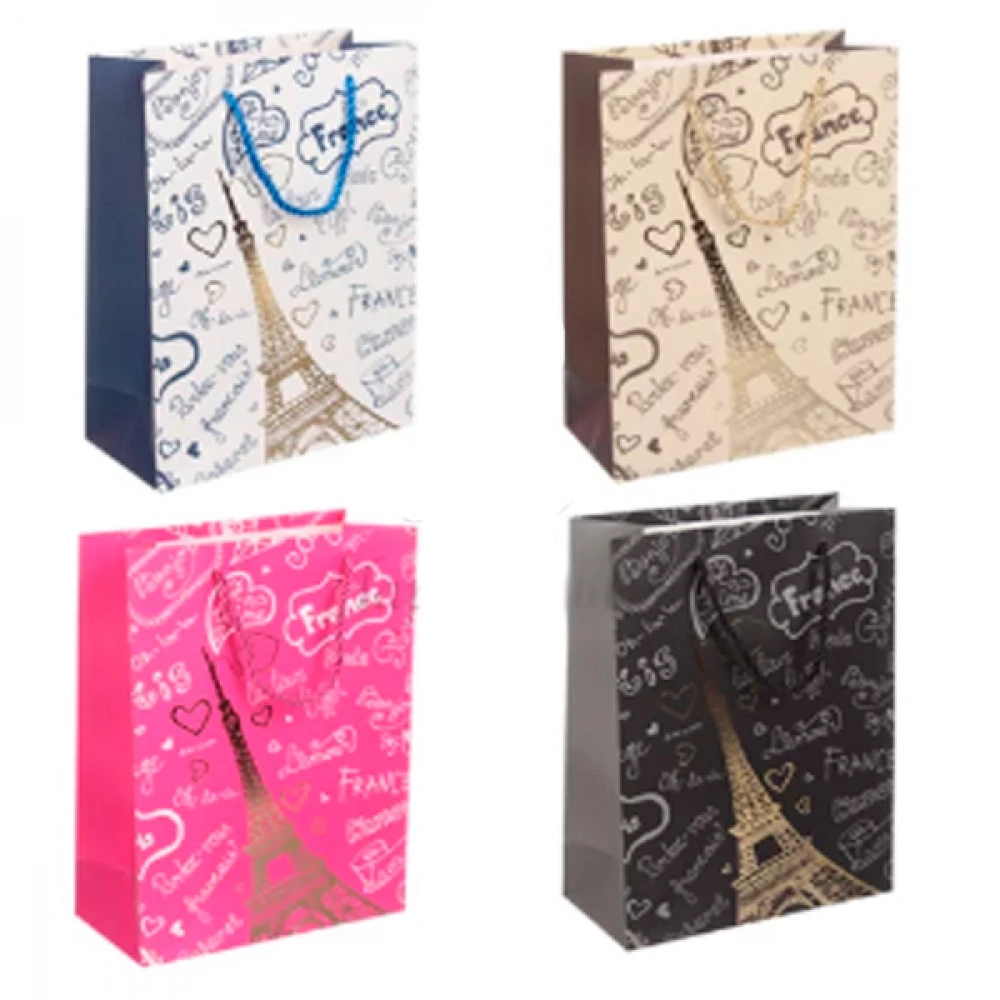 Пакет подарунковий 18х24х8, 5см 3123-7514 Mix