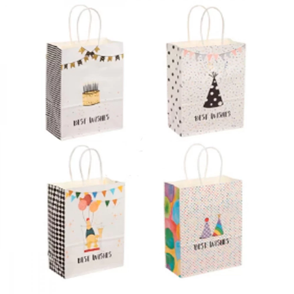 Пакет подарунковий 27х22х11см 3123-7620 Mix