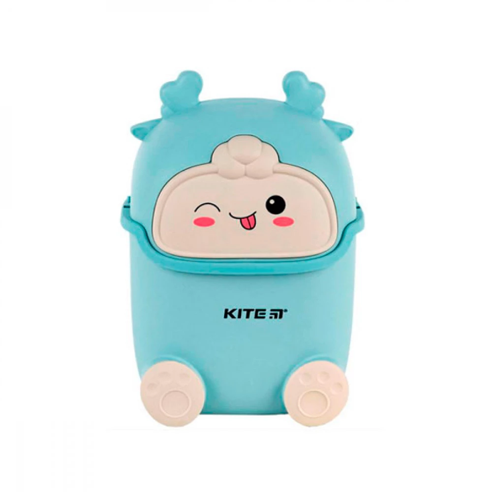 Настільний контейнер Kite K24-009-4 для сміття блакитний