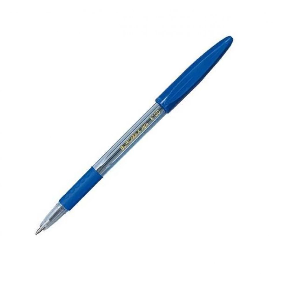 Ручка кулькова BuroMAX CLASSIC GRIP 8100-01 0,7 мм синя