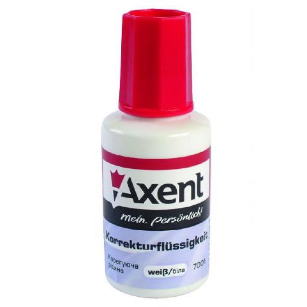 Коректор-штрих Axent 7001 з пензликом 20мл