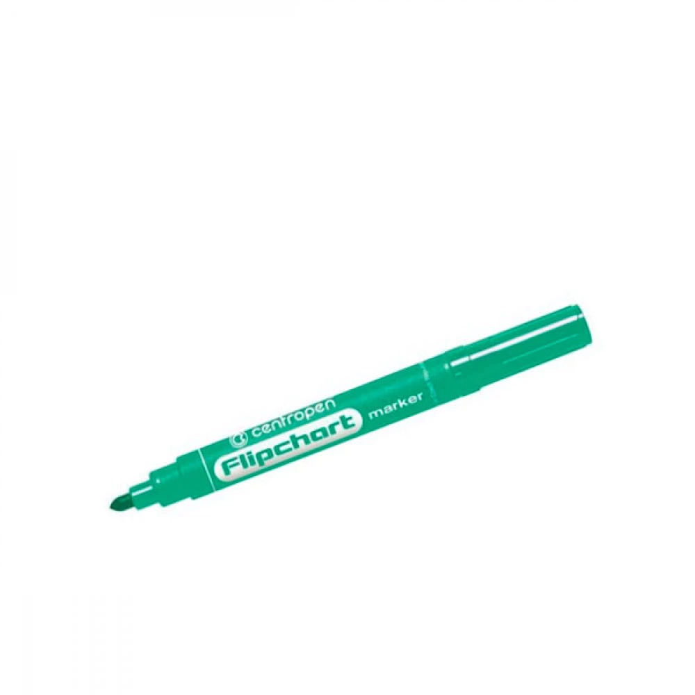 Маркер Centropen 8550/04 Flipchart 2,5 мм круглий зелений 