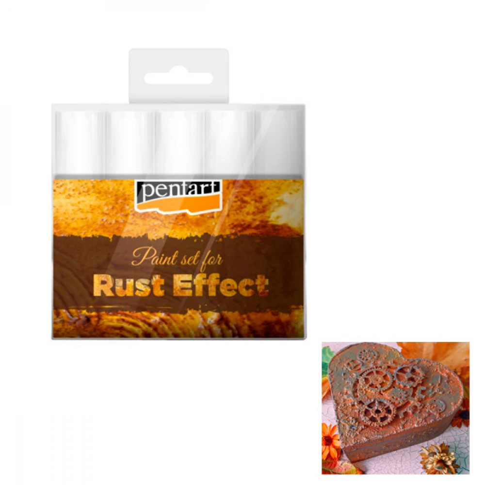 Набір для кракелюру "Rosa Talent" 29762 іржа 20 мл 5 компонентів