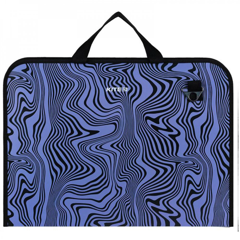 Пластиковий портфель на блискавці 1 відділення А3 Kite K24-411-1