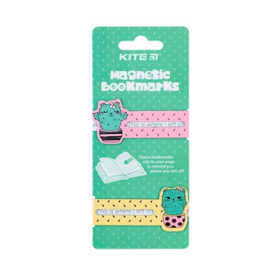 Набір магнітних закладок К24-496-2 Cactus 2 закладки