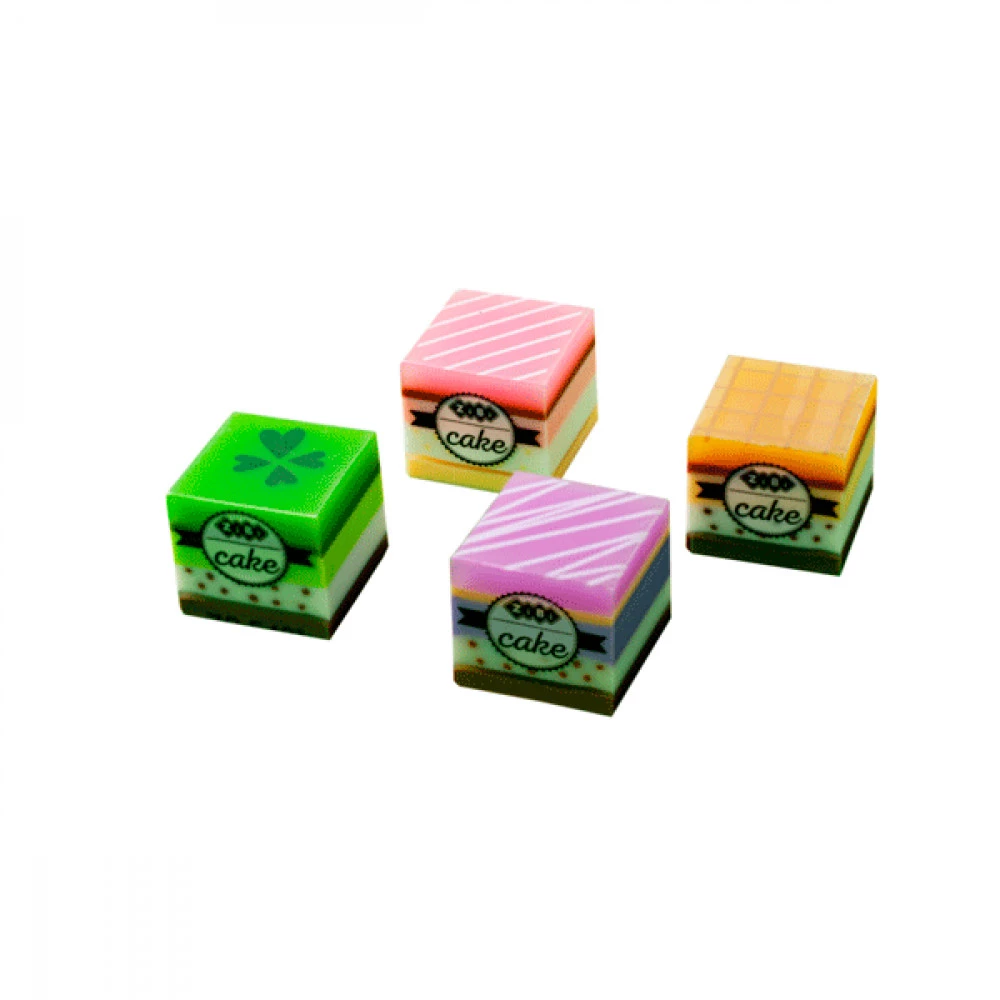 Гумка ZiBi ZB-5421 CAKE прямокутний MIX