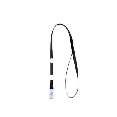 Шнурок для бейджа із силіконовим кліпом Axent 4551-01 чорний