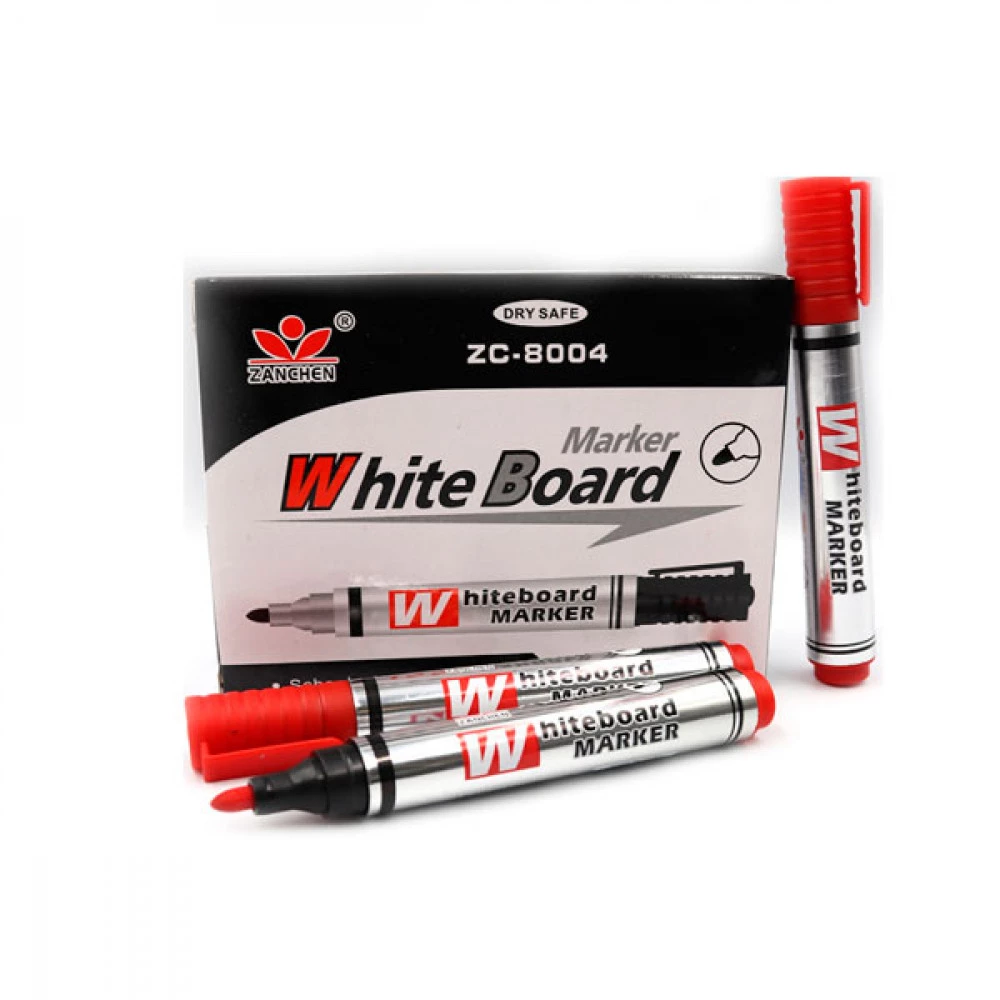 Маркер перманентний 8004-ZC-RD круглий червоний