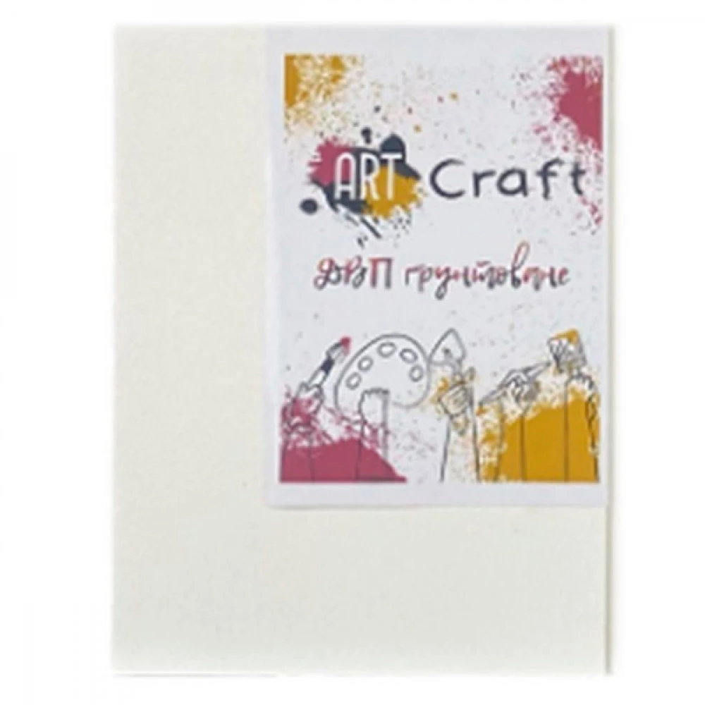 ДВП ґрунтове 25 х 40 см акрил АртКрафт