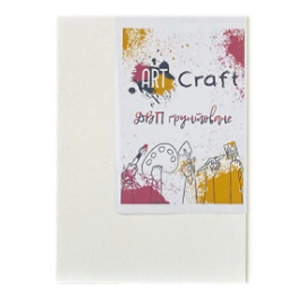 ДВП ґрунтове 20 х 35 см акрил АртКрафт