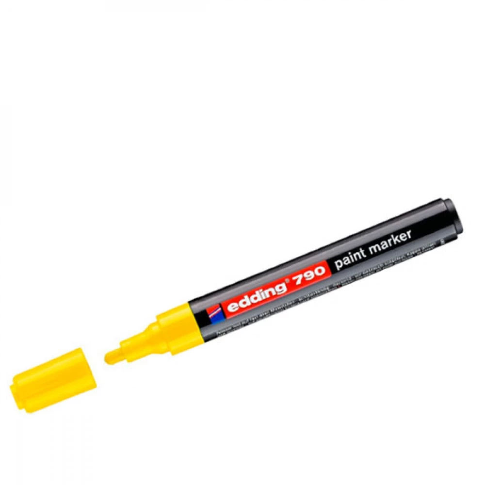 Маркер Edding Paint e-790 перманентний круглий 2-3 мм жовтий