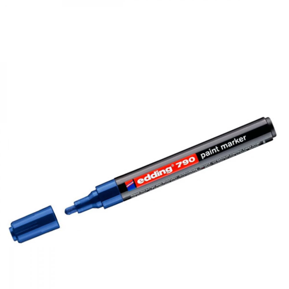 Маркер Edding Paint e-790 перманентний круглий 2-3 мм синій