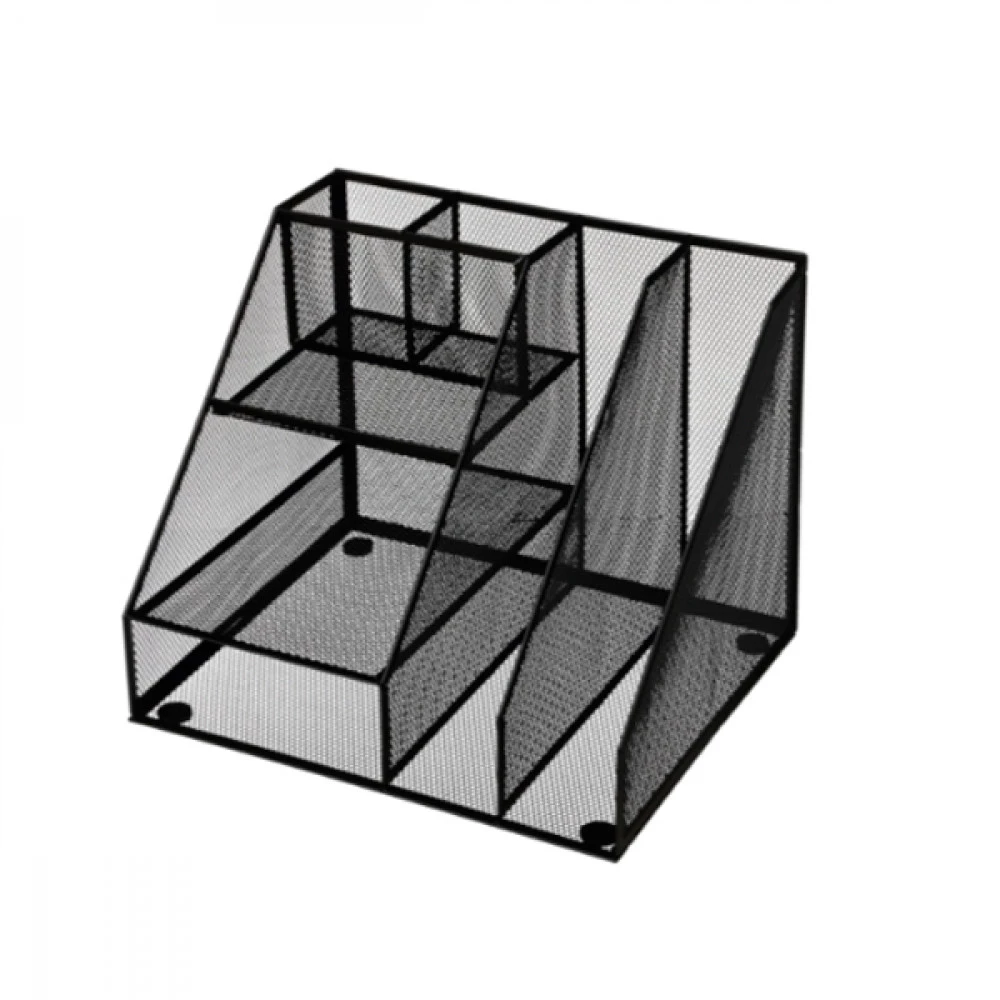 Підставка органайзер BuroMAXВМ 6244-01 метал 310х255х257мм чорна