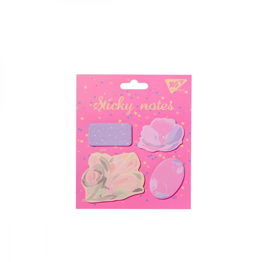 Блок паперу липкий 40 л х 4 кольорів "YES" 170282 "Viola"