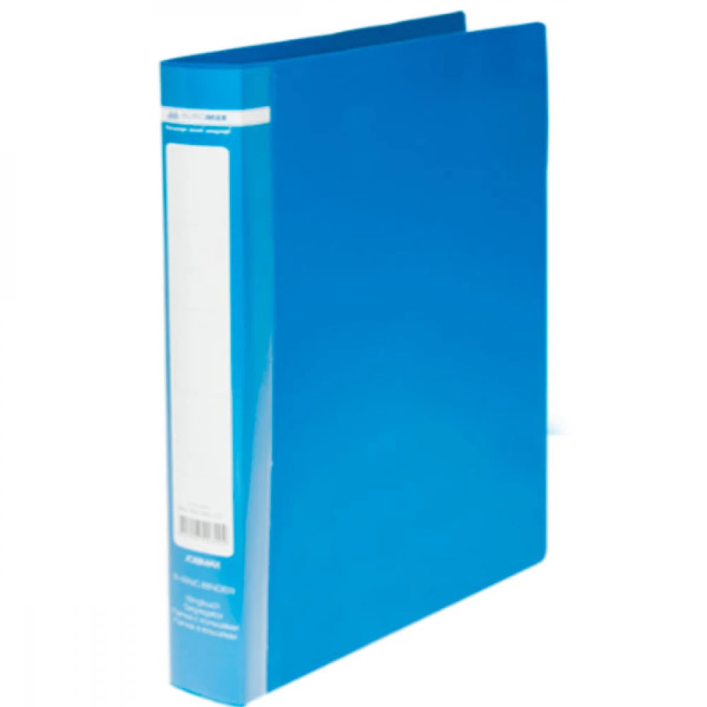 Папка пластикова А4 25мм з 2-ма кільцями BuroMAX/Jobmax 3161-02 синя