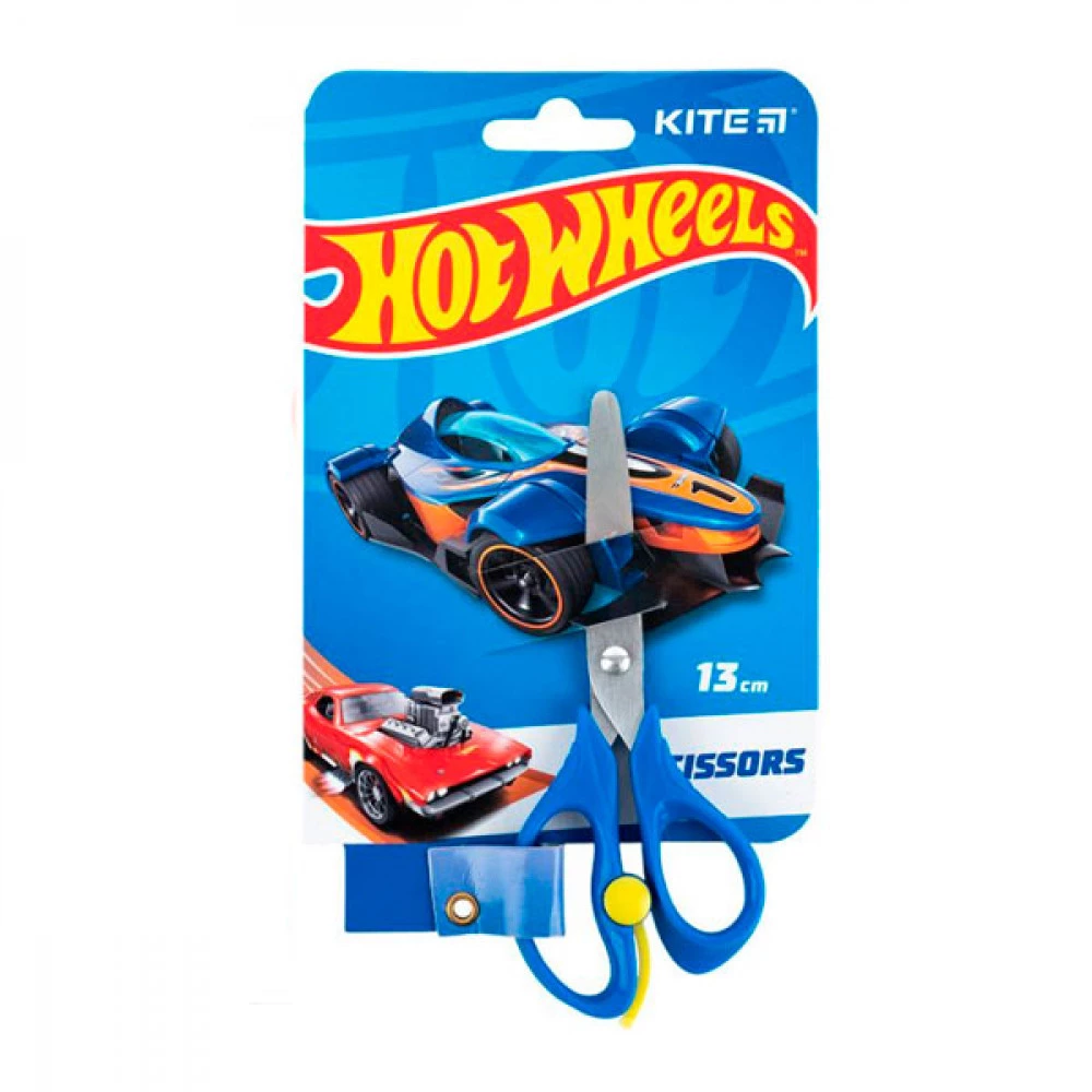 Ножиці дитячі 13см Kite HW24-129 Hot Wheels