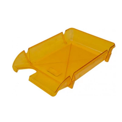 Лоток горизонтальний Арніка 80606 пластиковий компактний лимонний