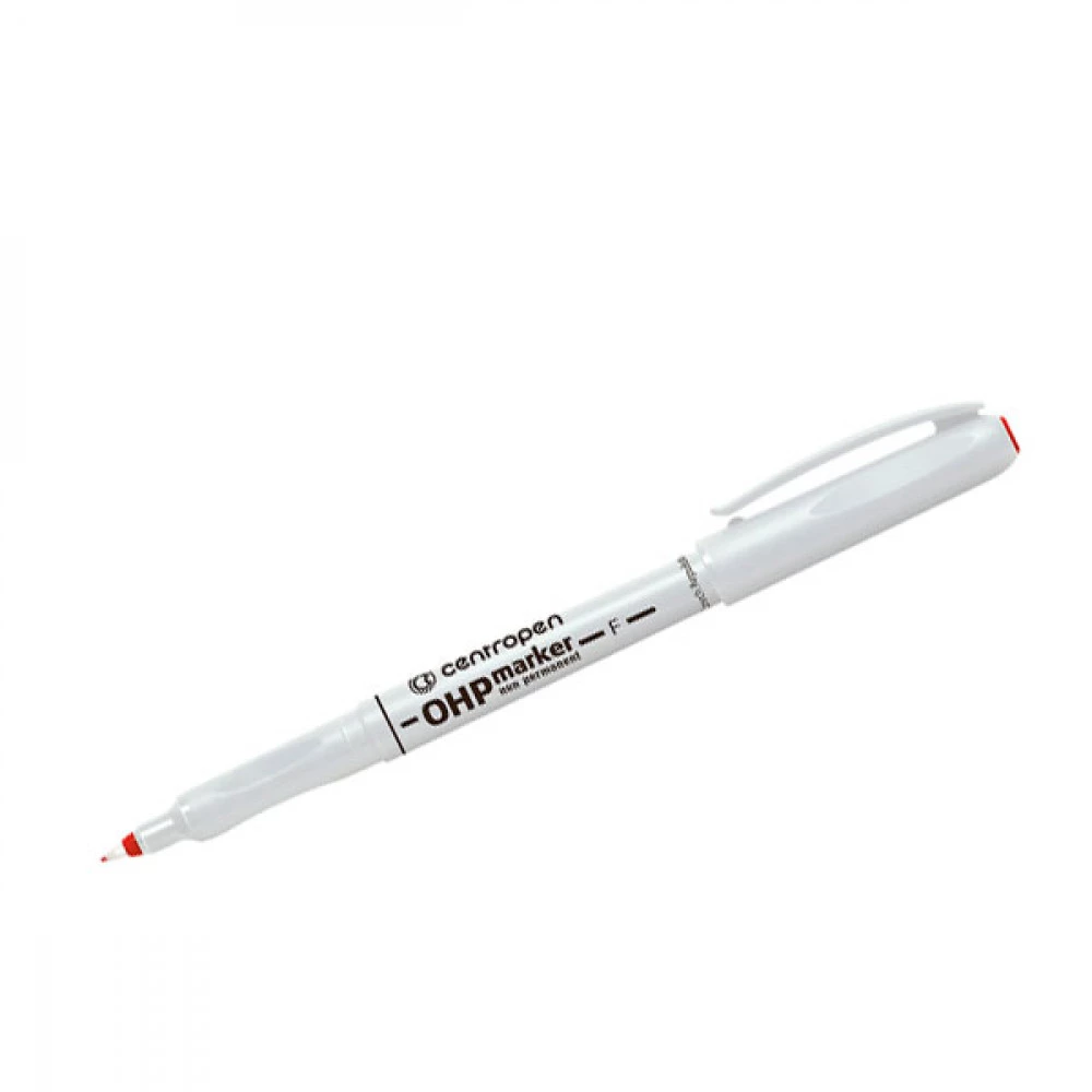 Маркер Centropen 2646/02 F Non-Permanent ОНР 0,6мм червоний