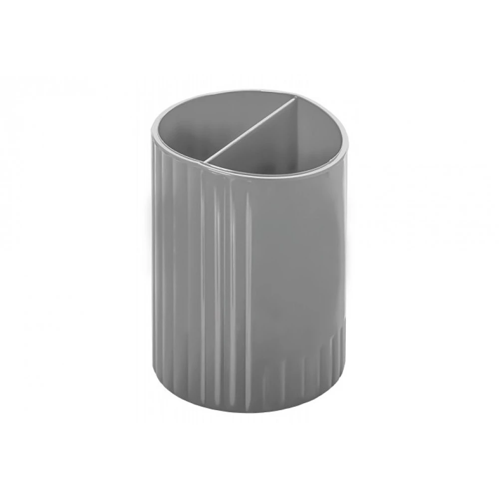 Підставка-склянка для ручок Economix Е81982-10 пластик сіра