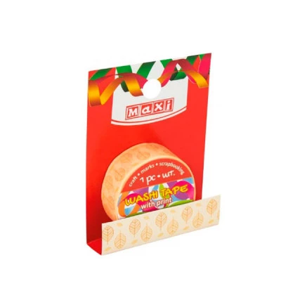 Скотч декоративний MX61990 2 м*15 мм листя