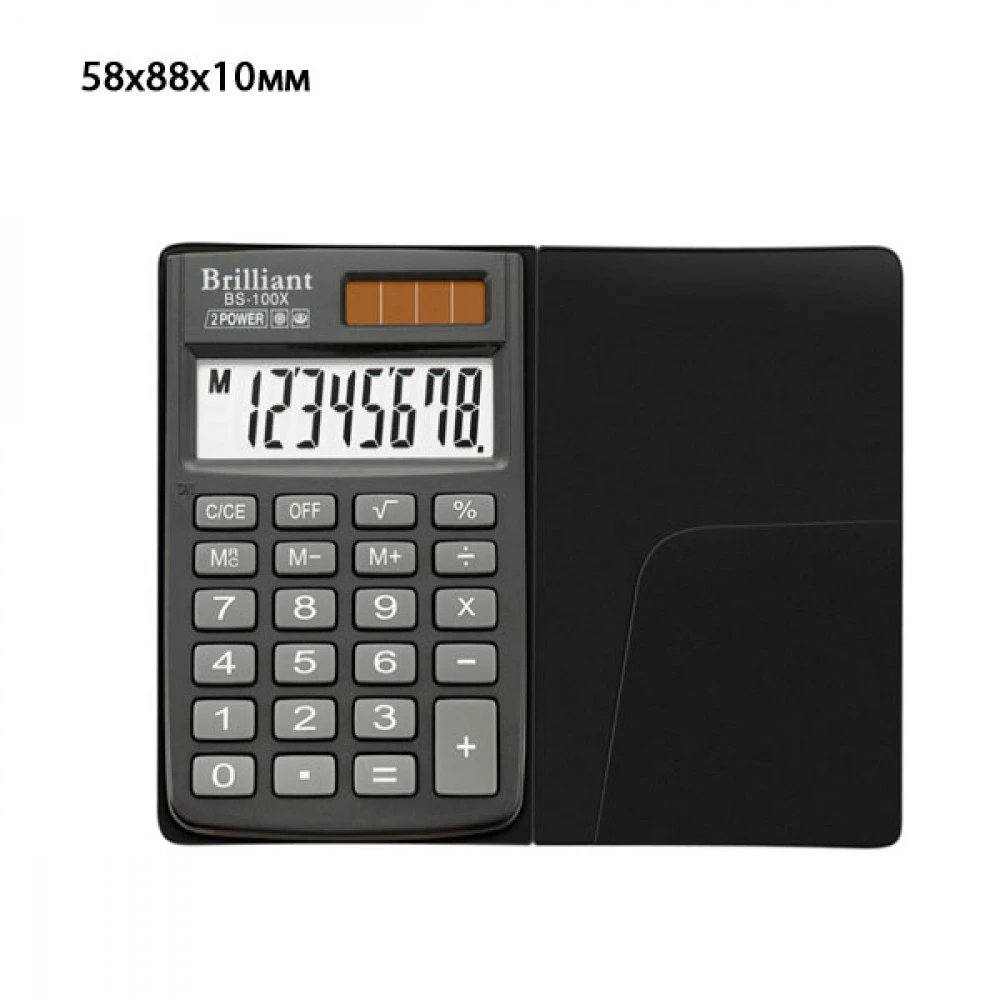 Калькулятор Brilliant BS-100Х 8 розрядний кишеньковий