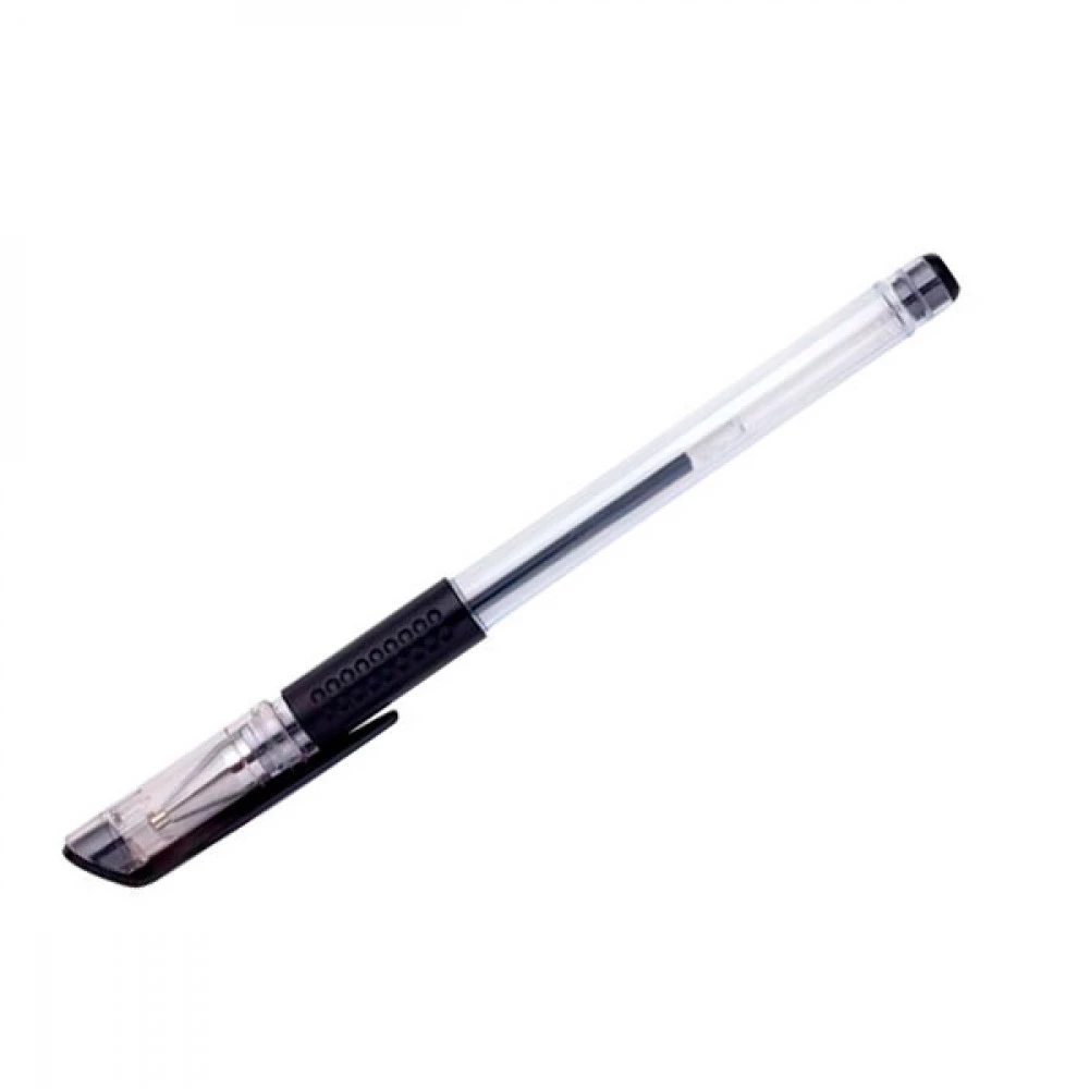 Ручка гелева JOBMAX BM8349-02 (0.7 мм) чорна
